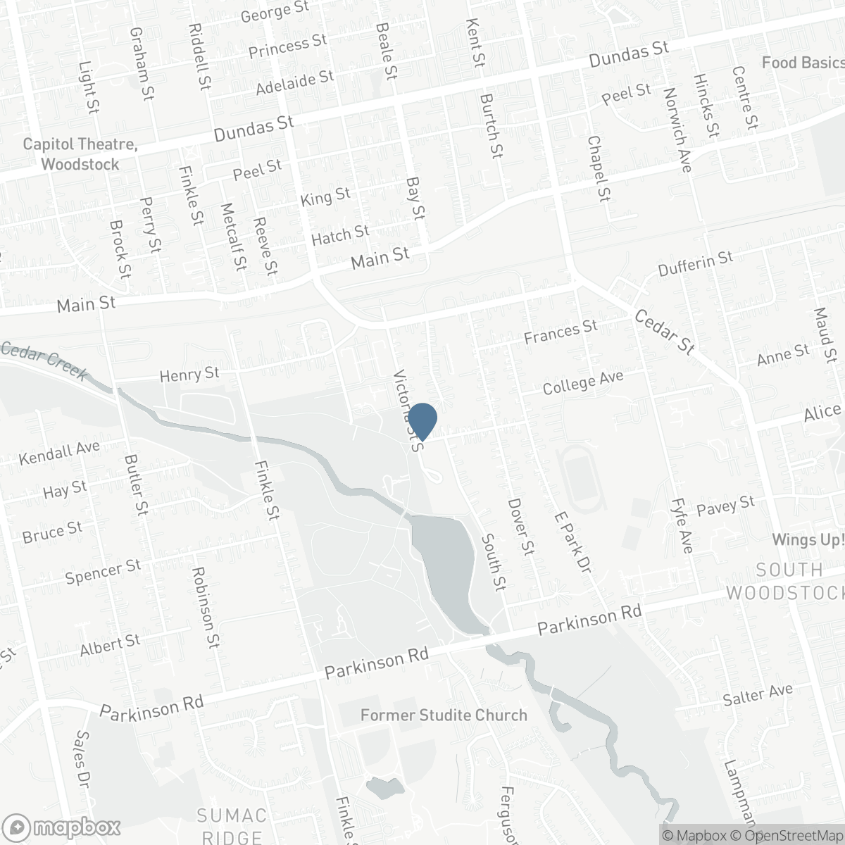 205 VICTORIA STREET S, Woodstock, Ontario N4S 3K3